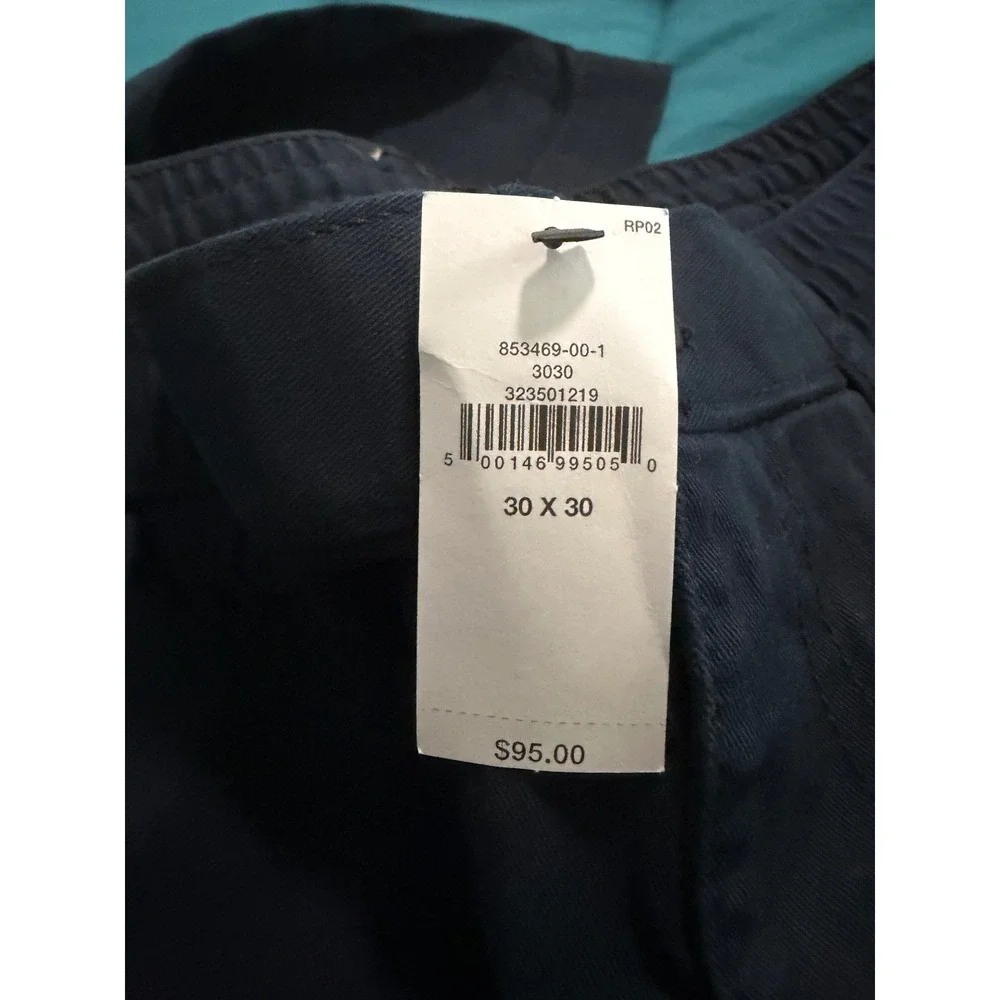 Banana Republic Athletic-Fit Summerweight Chino True Navy Blue 30x30